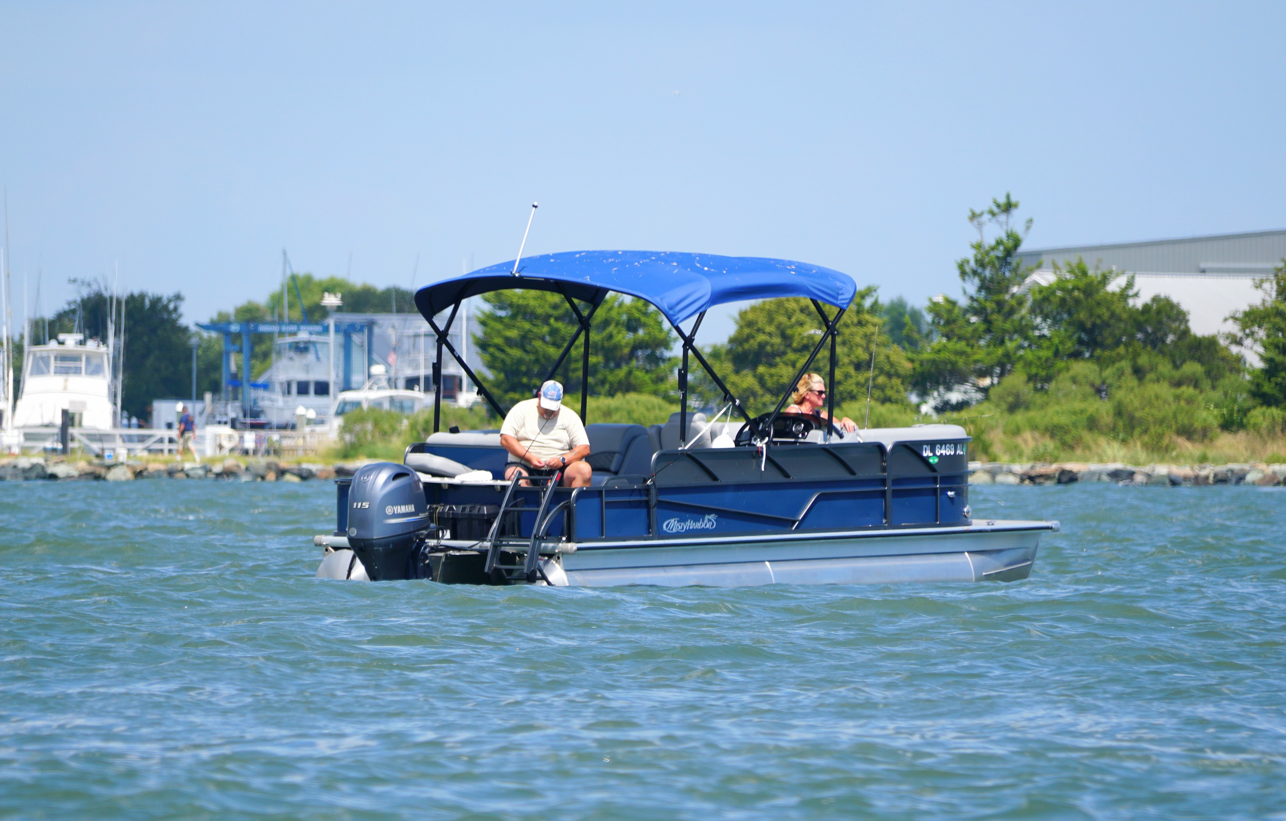 Pontoon tops